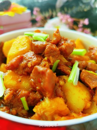 山药烧牛肉的做法步调：13
