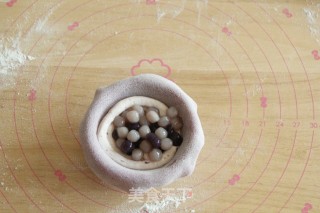 免烤箱，冰冰冷硬糯芋泥啵啵雪媚娘，那颜值，尽了！的做法步调：11