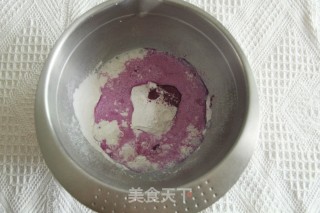 免烤箱，冰冰冷硬糯芋泥啵啵雪媚娘，那颜值，尽了！的做法步调：2