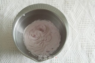 免烤箱，冰冰冷硬糯芋泥啵啵雪媚娘，那颜值，尽了！的做法步调：8