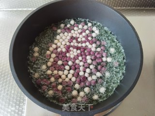 免烤箱，冰冰冷硬糯芋泥啵啵雪媚娘，那颜值，尽了！的做法步调：6