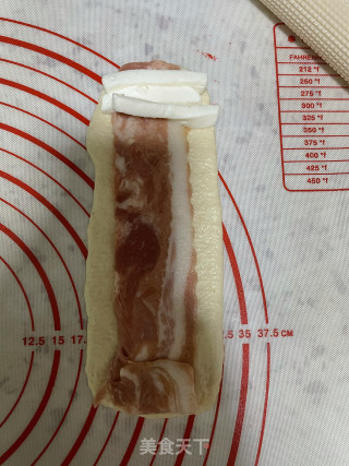 培根芝士里包卷的做法步调：10