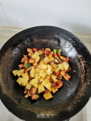 菠萝陈腐肉的做法步调：11