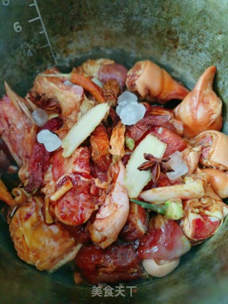 下压锅焖猪蹄的做法步调：5