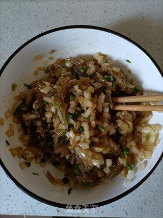 萝卜粉条素饺子的做法步调：9