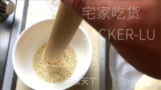免揉豆沙里包，建造简朴，坚实适口，奶喷鼻味女实足。的做法步调：18
