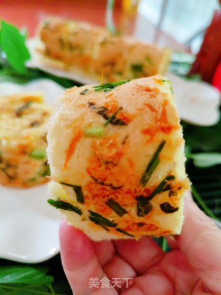 喷鼻香
葱肉紧海苔蛋糕卷的做法步伐
：27