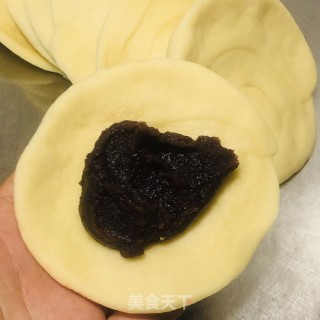 豆沙里包的做法步调：11