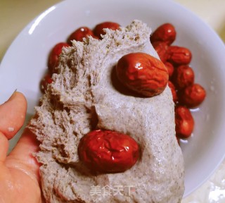 三开里枣馒头的做法步调：7