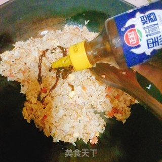 家常蛋炒饭的做法步调：7