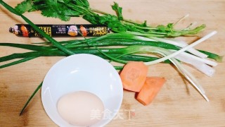 家常蛋炒饭的做法步调：2