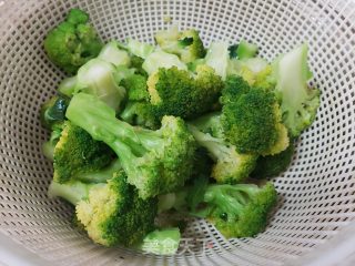凉拌西蓝花的做法步调：1