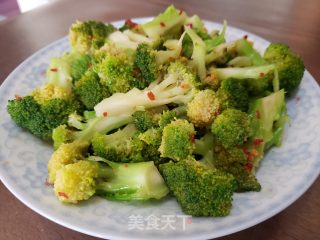 凉拌西蓝花的做法步调：7