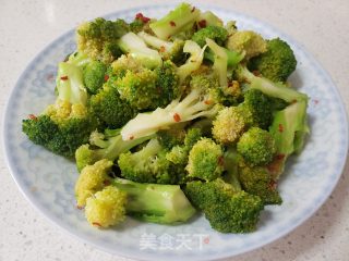 凉拌西蓝花的做法步调：6