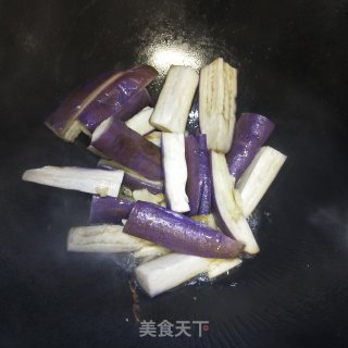 茄子烩豆角的做法步调：6