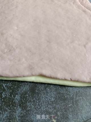 紫薯单色馒头的做法步调：3