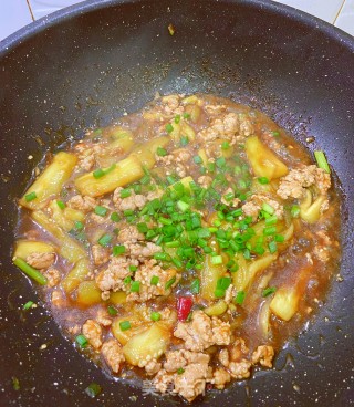 肉终茄子的做法步调：8