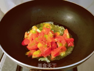 番茄菠菜里的做法步调：5