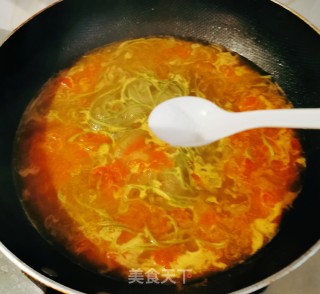 番茄菠菜里的做法步调：10
