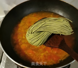番茄菠菜里的做法步调：9