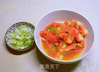 番茄菠菜里的做法步调：3
