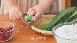 蔓越莓火晶粽的做法步调：21