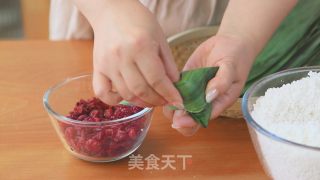 蔓越莓火晶粽的做法步调：19