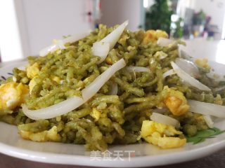 鸡蛋炒碾转的做法步调：6