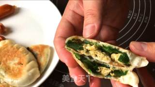 家常韭菜盒子，中壳又坚又喷鼻，内乱馅陈美妙吃。的做法步调：19