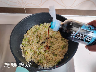 无米蛋炒饭的做法步调：5