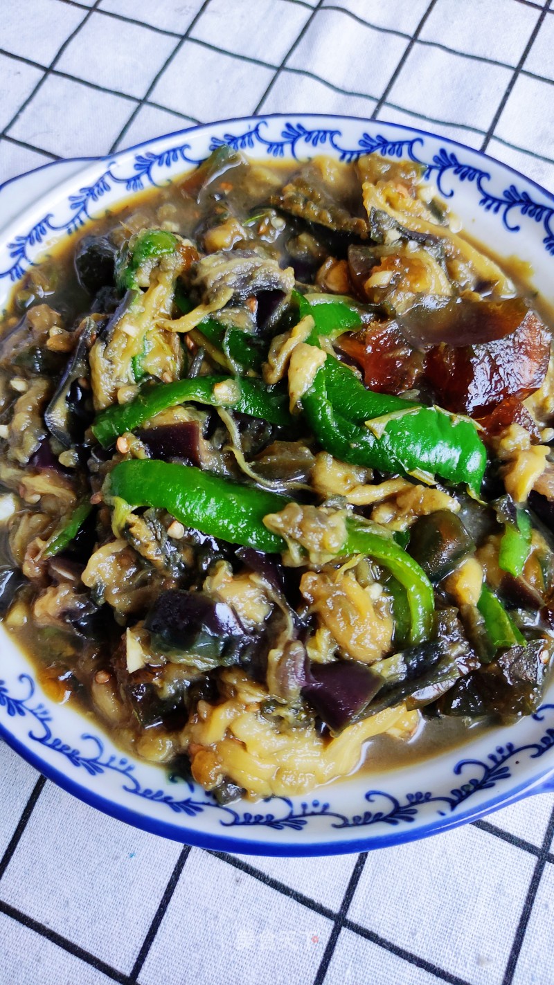 辣椒京彩擂茄子的做法
