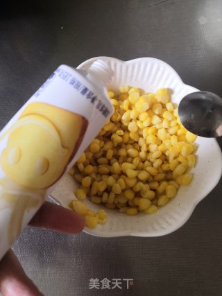 玉米烙的做法步调：4