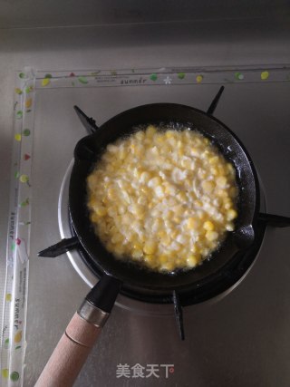 玉米烙的做法步调：8
