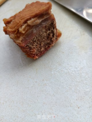 酱牛肉拌家苋菜的做法步调：7