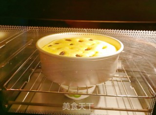 葡萄干蛋糕的做法步调：13