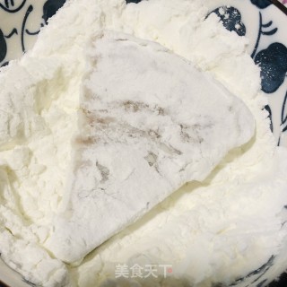 喷鼻煎豌豆粉的做法步调：9