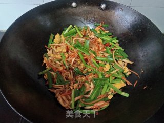 炒开菜的做法步调：11