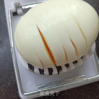 莴笋老芽拌鸡蛋的做法步调：6