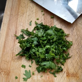 金针菇肉沫汤的做法步调：11