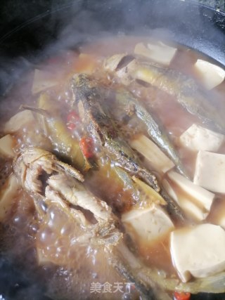 黄骨鱼烧豆腐的做法步调：5