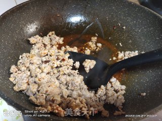 肉终粉丝饼的做法步调：4