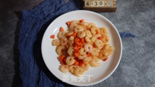 胡萝卜炒虾仁的做法步调：6