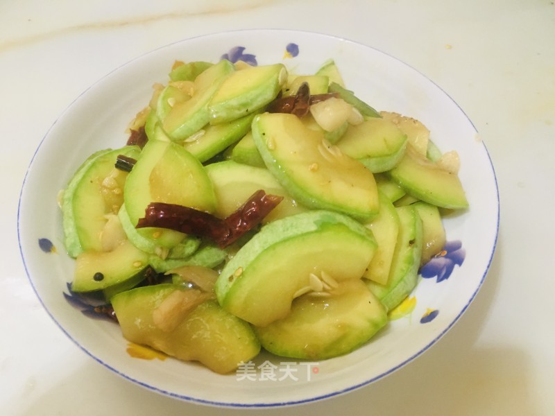 酸辣西葫芦的做法