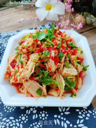 凉拌腐竹的做法步调：7