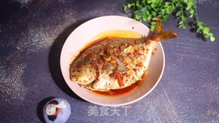 白烧鲳鱼的做法步调：8
