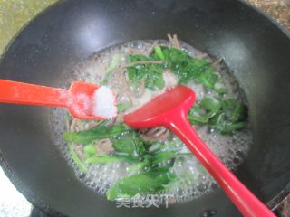 咸五花肉小青菜荞麦里的做法步调：5