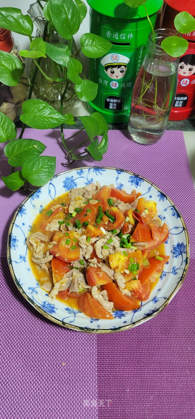 家常番茄烧肉的做法