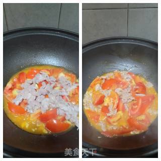 家常番茄烧肉的做法步调：9