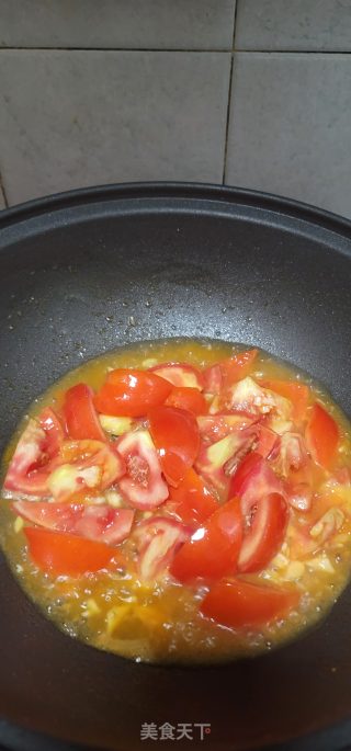 家常番茄烧肉的做法步调：6