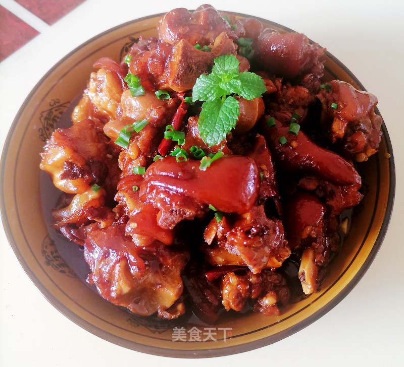 白烧猪蹄的做法